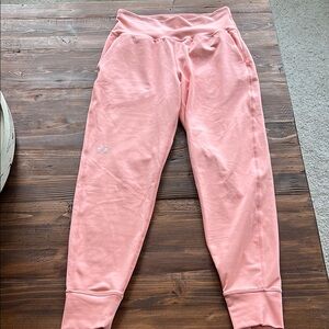 Woman’s Under Armour Peach color Joggers